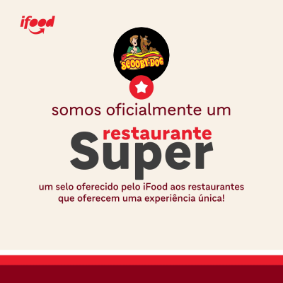 Selo iFood Restaurante Super — Scooby Dog Cachorro Quente Curitiba